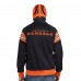 Cincinnati Bengals Pro Player Black/Orange Helmet Full-Zip Hooded Track Jacket