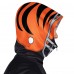 Cincinnati Bengals Pro Player Black/Orange Helmet Full-Zip Hooded Track Jacket