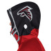 Куртка Atlanta Falcons Pro Red/Black Helmet Full-Zip Hooded Track