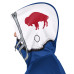 Куртка Buffalo Bills Pro Royal/Red Retro Helmet Full-Zip Hooded Track