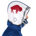 Куртка Buffalo Bills Pro Royal/Red Retro Helmet Full-Zip Hooded Track