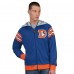 Denver Broncos Pro Player Royal/Orange Retro Helmet Full-Zip Hooded Track Jacket Denver Broncos Pro Player Royal/Orange Retro Helmet Full-Zip Hooded Track Jacket