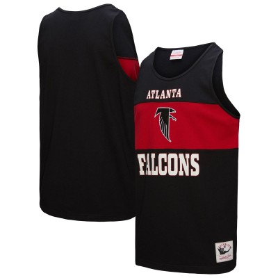 Майка Atlanta Falcons Mitchell & Ness Black Retro Colorblock