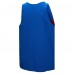 New York Giants Mitchell & Ness Royal Retro Colorblock Tank Top