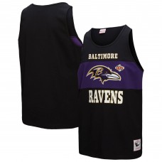 Майка Baltimore Ravens Mitchell & Ness Black Retro Colorblock