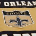 Майка New Orleans Saints Mitchell & Ness Black Retro Colorblock