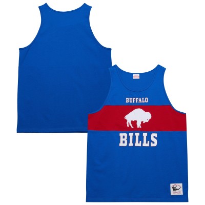 Майка Buffalo Bills Mitchell & Ness Royal Retro Colorblock