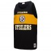 Pittsburgh Steelers Mitchell & Ness Black Retro Colorblock Tank Top