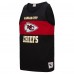 Kansas City Chiefs Mitchell & Ness Black Retro Colorblock Tank Top