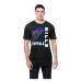 Футболка Buffalo Bills New Era Black Retro Logo Enzyme Washed Oversized
