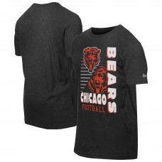 Футболка Chicago Bears New Era Black Enzyme Washed Oversized