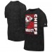 Kansas City Chiefs New Era Black Enzyme Washed Oversized T-Shirt
