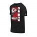 Kansas City Chiefs New Era Black Enzyme Washed Oversized T-Shirt