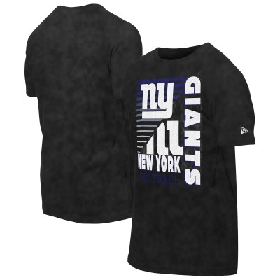 New York Giants New Era Black Enzyme Washed Oversized T-Shirt