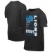Футболка Detroit Lions New Era Black Enzyme Washed Oversized