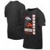 Футболка Denver Broncos New Era Black Enzyme Washed Oversized
