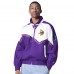 Minnesota Vikings Pro Player White/Purple Tape II Lightweight Full-Zip Jacket Minnesota Vikings Pro Player White/Purple Tape II Lightweight Full-Zip Jacket