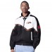 Cincinnati Bengals Pro Player White/Black Tape II Lightweight Full-Zip Jacket