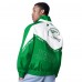 New York Jets Pro Player White/Kelly Green Retro Tape II Lightweight Full-Zip Jacket
