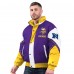 Minnesota Vikings Pro Player Purple/Gold Tape Full-Zip Hooded Jacket Minnesota Vikings Pro Player Purple/Gold Tape Full-Zip Hooded Jacket