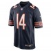 Игровая джерси Chicago Bears Olamide Zaccheaus Nike Navy Team Game