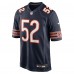 Игровая джерси Chicago Bears Drew Dalman Nike Navy Team Game
