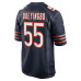 Джерси Chicago Bears Dayo Odeyingbo Nike Navy Team Game