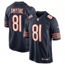 Игровая джерси Chicago Bears Durham Smythe Nike Navy Team Game