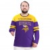 Minnesota Vikings G-III Sports by Carl Banks Purple/Gold Adaptive Outlast Long Sleeve T-Shirt