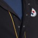 Pittsburgh Steelers G-III Sports by Carl Banks Black Adaptive Home Team Magnetic Button-Up Top