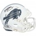 Jim Kelly Buffalo Bills Autographed Fanatics Authentic Riddell 2024 Salute To Service Speed Mini Helmet Jim Kelly Buffalo Bills Autographed Fanatics Authentic Riddell 2024 Salute To Service Speed Mini Helmet