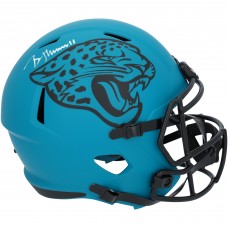 Brian Thomas Jr. Jacksonville Jaguars Autographed Fanatics Authentic Riddell Rave Speed Replica Helmet