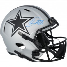 CeeDee Lamb Dallas Cowboys Autographed Fanatics Authentic Riddell Rave Speed Replica Helmet
