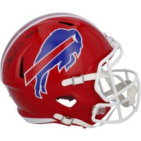 Andre Reed Buffalo Bills Autographed Fanatics Authentic Riddell 1987-2001 Throwback Speed Replica Helmet with HOF 14 Inscription