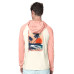 Chicago Bears Margaritaville Cream/Amber Sand, Sea, Sunsets Long-Sleeve Rashguard Hoodie Pullover