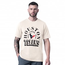 Футболка Houston Texans MSX by Michael Strahan White Whiteout Vintage