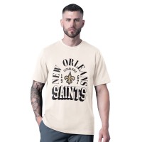 New Orleans Saints MSX by Michael Strahan White Whiteout Vintage T-Shirt