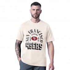 San Francisco 49ers MSX by Michael Strahan White Whiteout Vintage T-Shirt