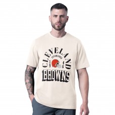 Футболка Cleveland Browns MSX by Michael Strahan White Whiteout Vintage