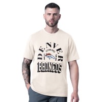 Футболка Denver Broncos MSX by Michael Strahan White Whiteout Vintage