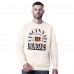 Cincinnati Bengals MSX by Michael Strahan White Whiteout Tri-Blend Sweatshirt