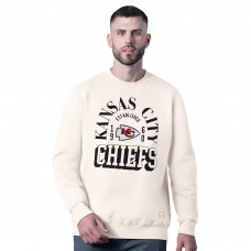 Kansas City Chiefs MSX by Michael Strahan White Whiteout Tri-Blend Sweatshirt