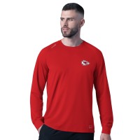 Kansas City Chiefs MSX by Michael Strahan Red Forward Long-Sleeve T-Shirt