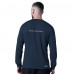 New England Patriots MSX by Michael Strahan Navy Forward Long-Sleeve T-Shirt
