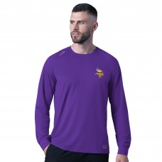 Minnesota Vikings MSX by Michael Strahan Purple Forward Long-Sleeve T-Shirt