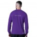 Minnesota Vikings MSX by Michael Strahan Purple Forward Long-Sleeve T-Shirt