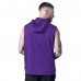 Minnesota Vikings MSX by Michael Strahan Purple Tri-Blend Rebound Sleeveless Hoodie