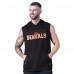 Cincinnati Bengals MSX by Michael Strahan Black Tri-Blend Rebound Sleeveless Hoodie