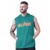 Miami Dolphins MSX by Michael Strahan Aqua Tri-Blend Rebound Sleeveless Hoodie