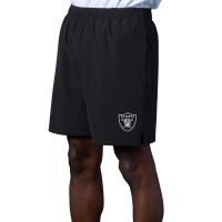 Las Vegas Raiders MSX by Michael Strahan Black Tryout Performance Shorts